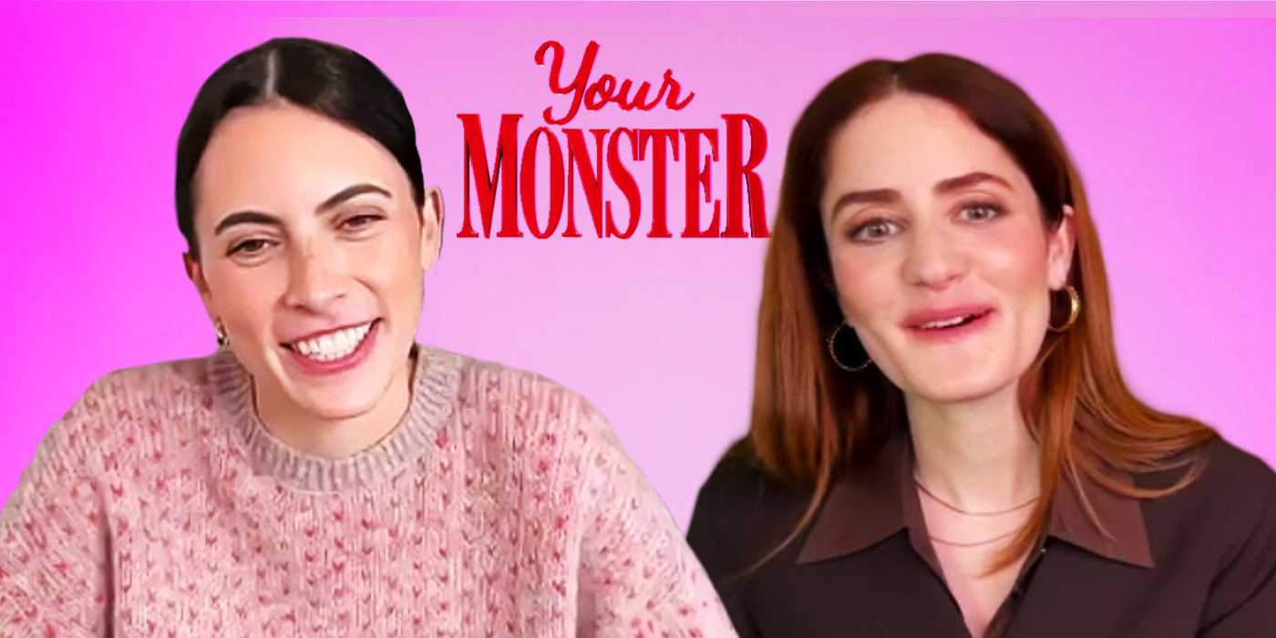 Каролин Линди и Кейла Фостер улыбаются во время интервью для *Your Monster*