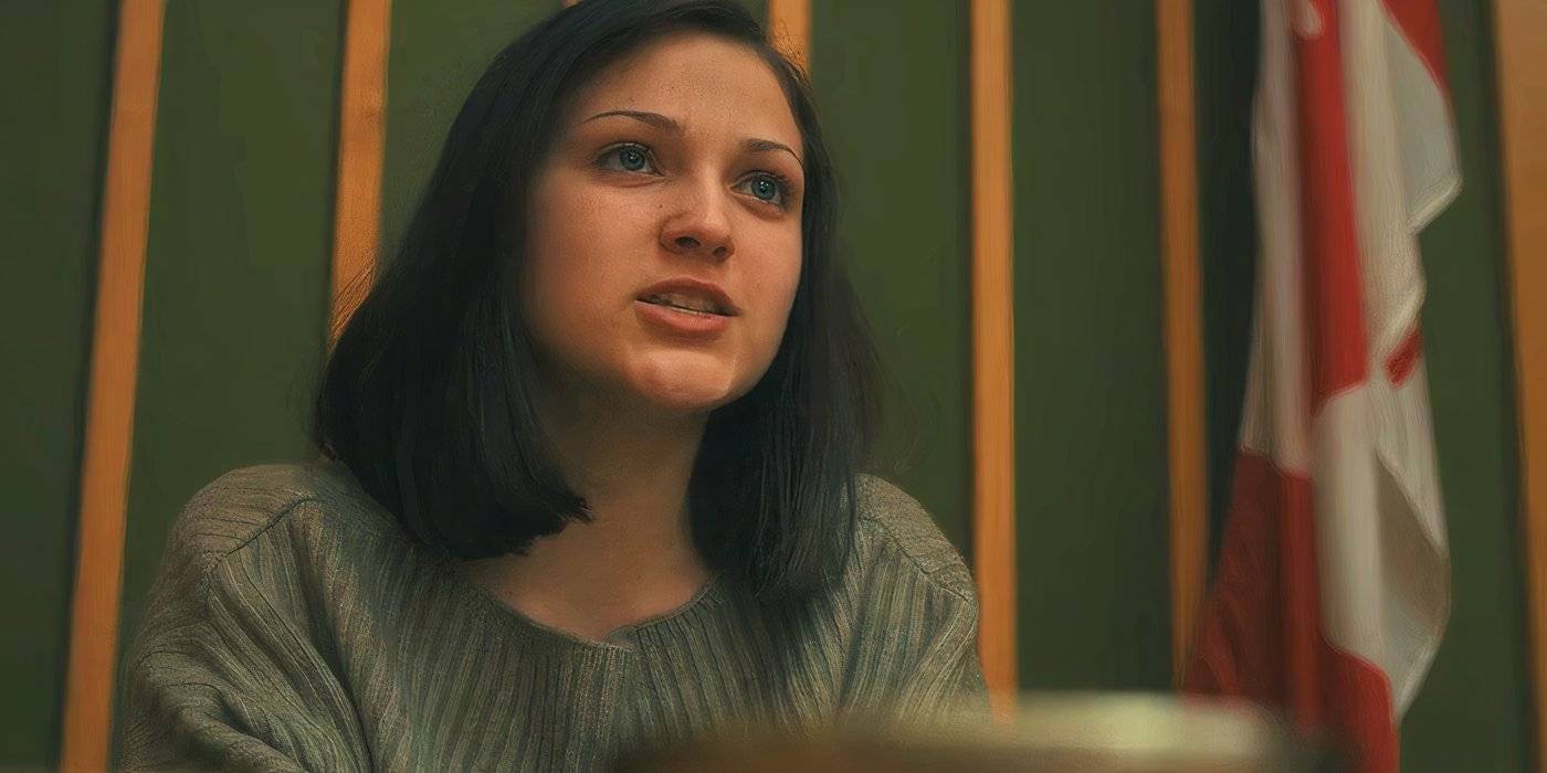 Келли Эллард на месте допроса в "Под мостом"