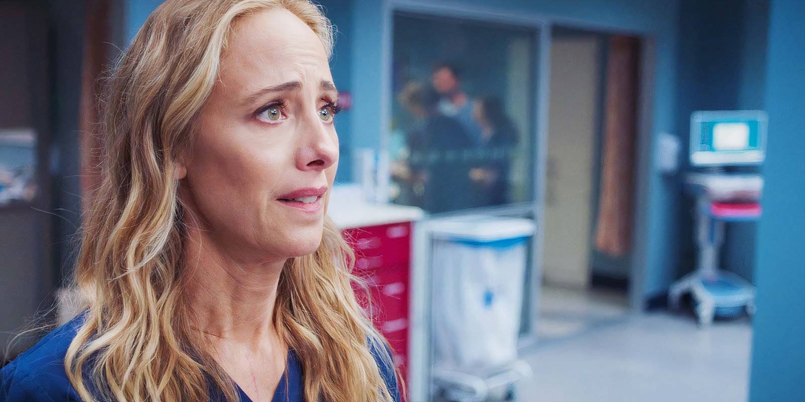 Ким Равер в роли Тедди Алман в 21 сезоне сериала "Анатомия: Город грехов", 18 эпизод