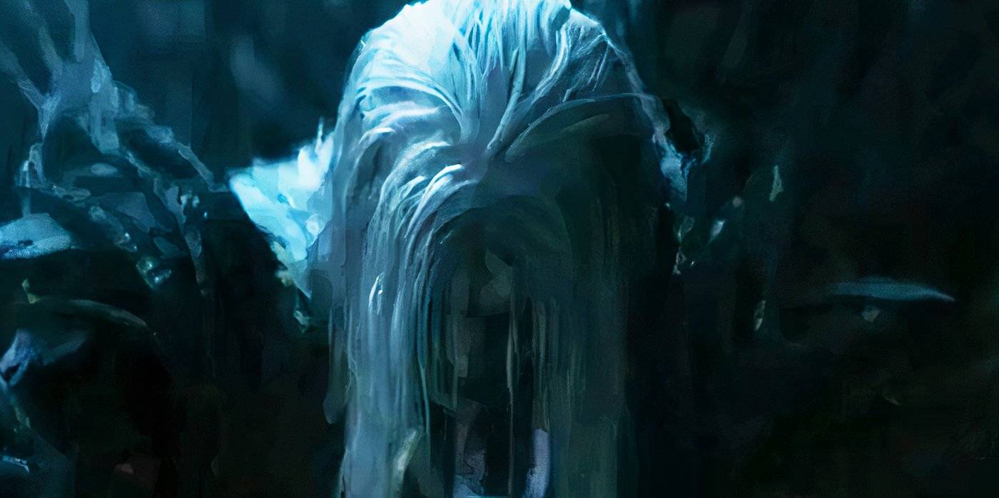 Кнул кланяется на своем троне в фильме "Venom: The Last Dance"