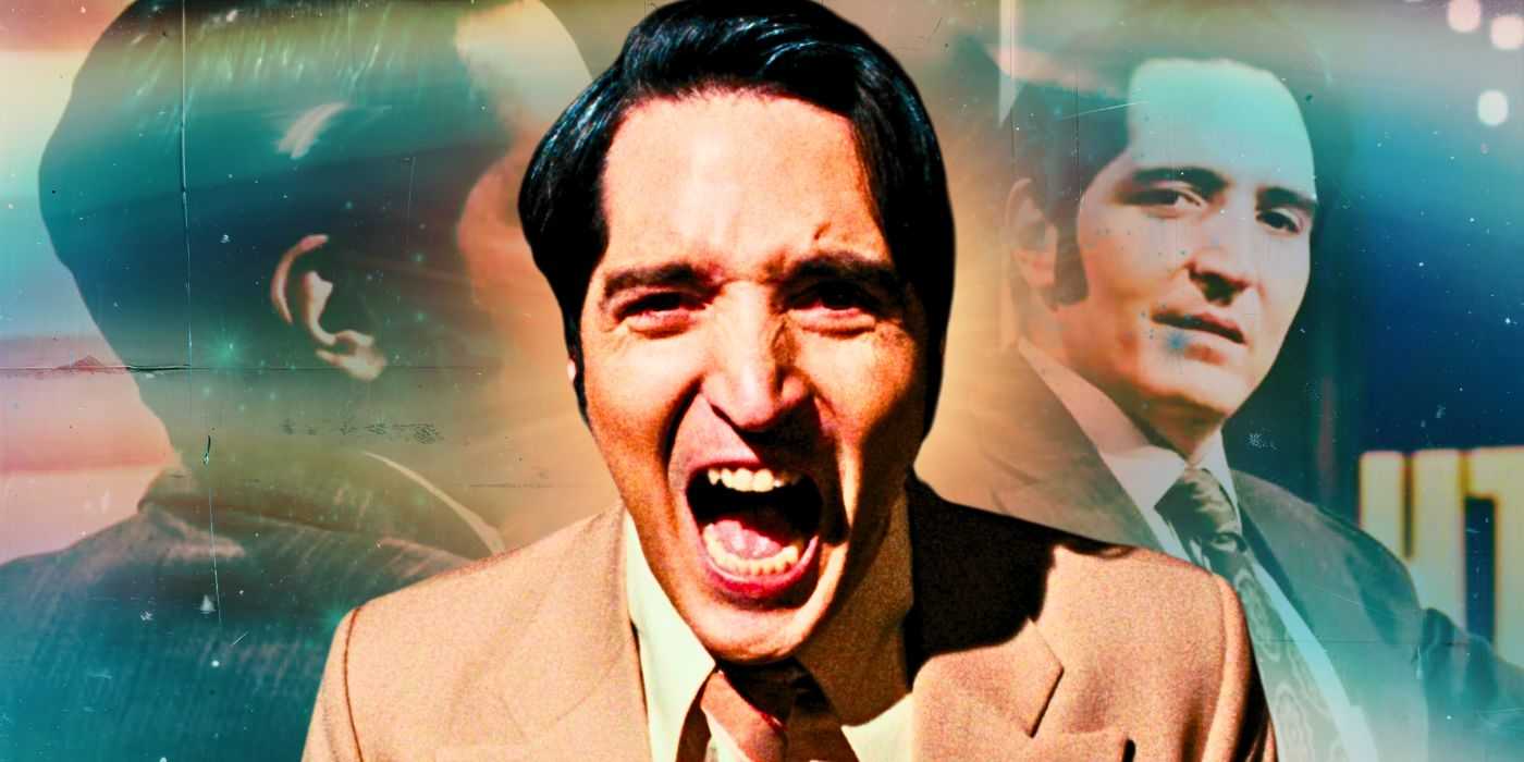 Смешанное изображение Дэвида Дастмальчина в роли Джека-Делроя в Late Night with the Devil