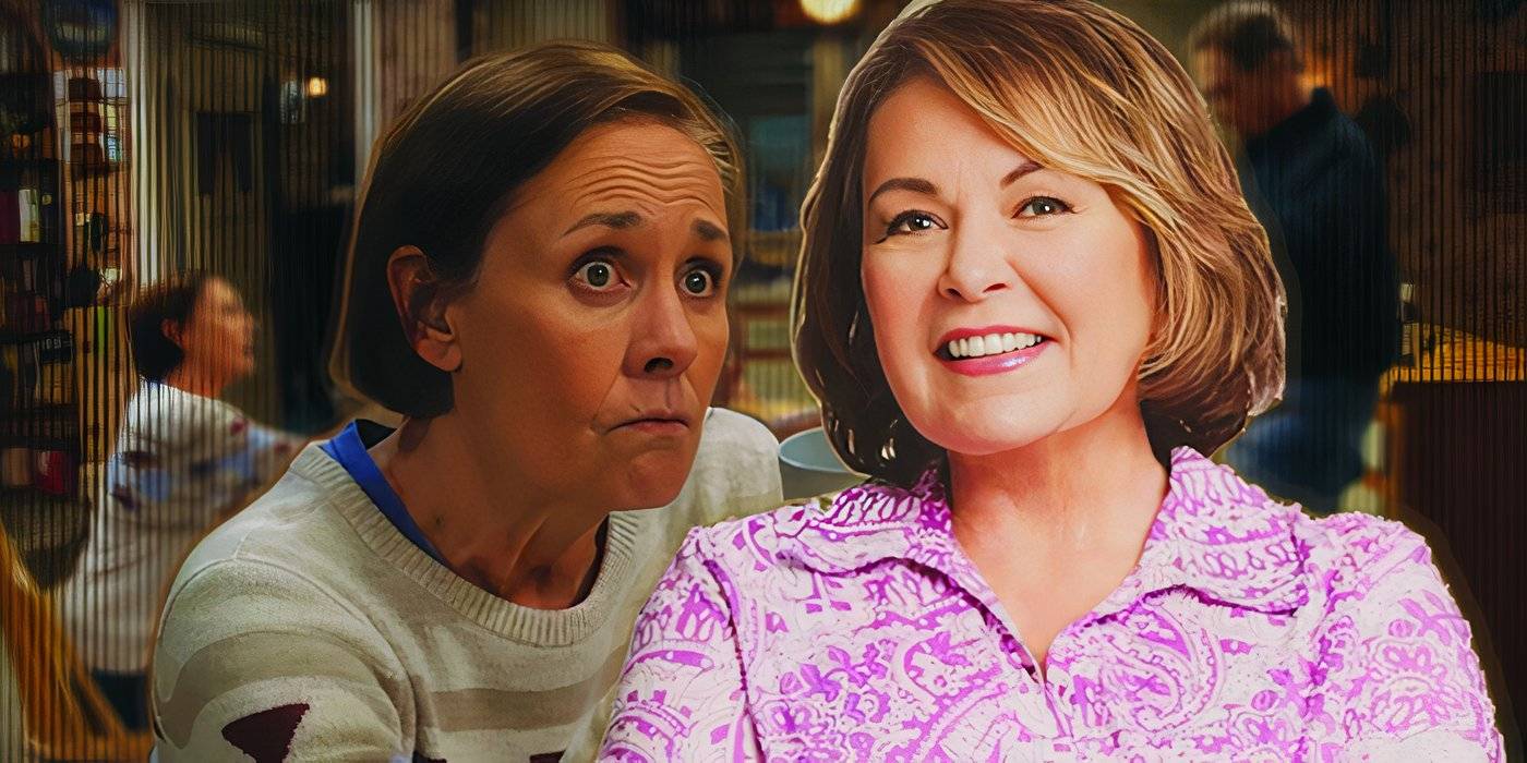 Джеки в сериале "The Conners" (Laurie Metcalf) рядом с Роуз из "Roseanne"