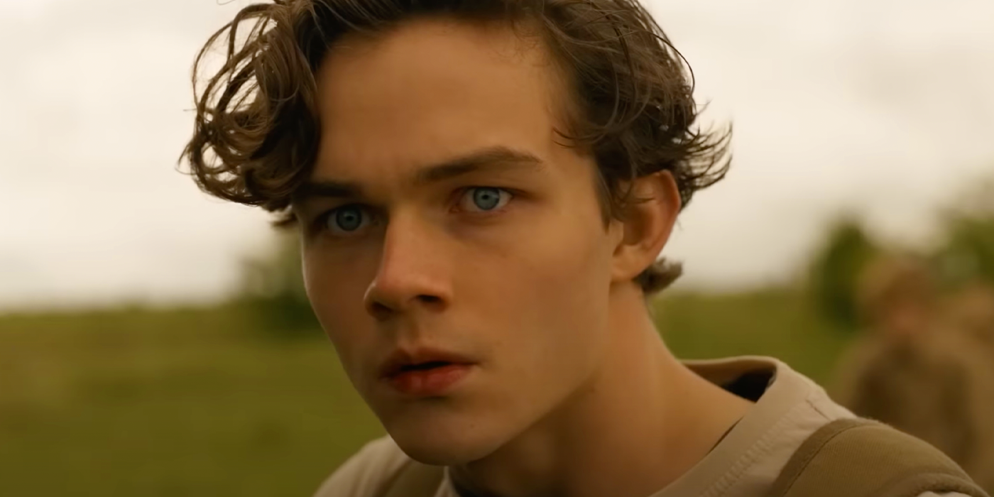 Леви Миллер в роли молодого Кавена в фильме "Охотник"