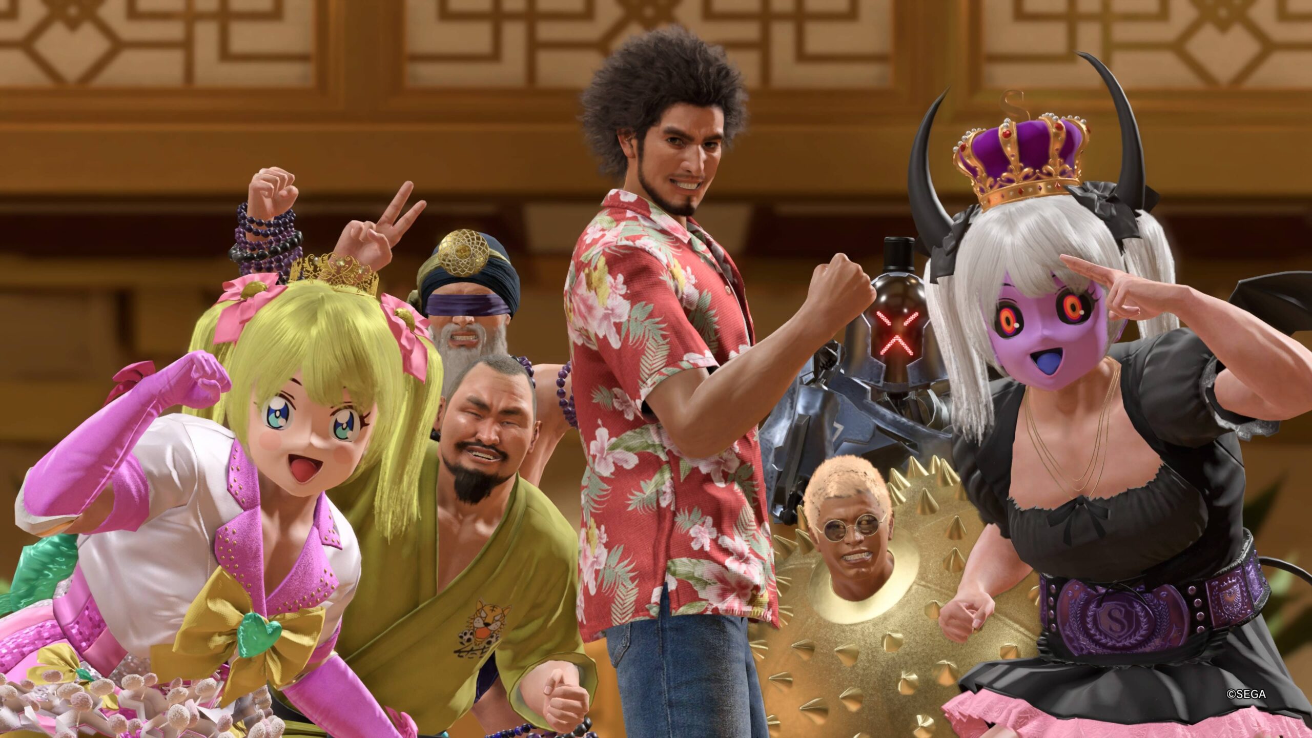 Like A Dragon Infinite Wealth Sujimon Team