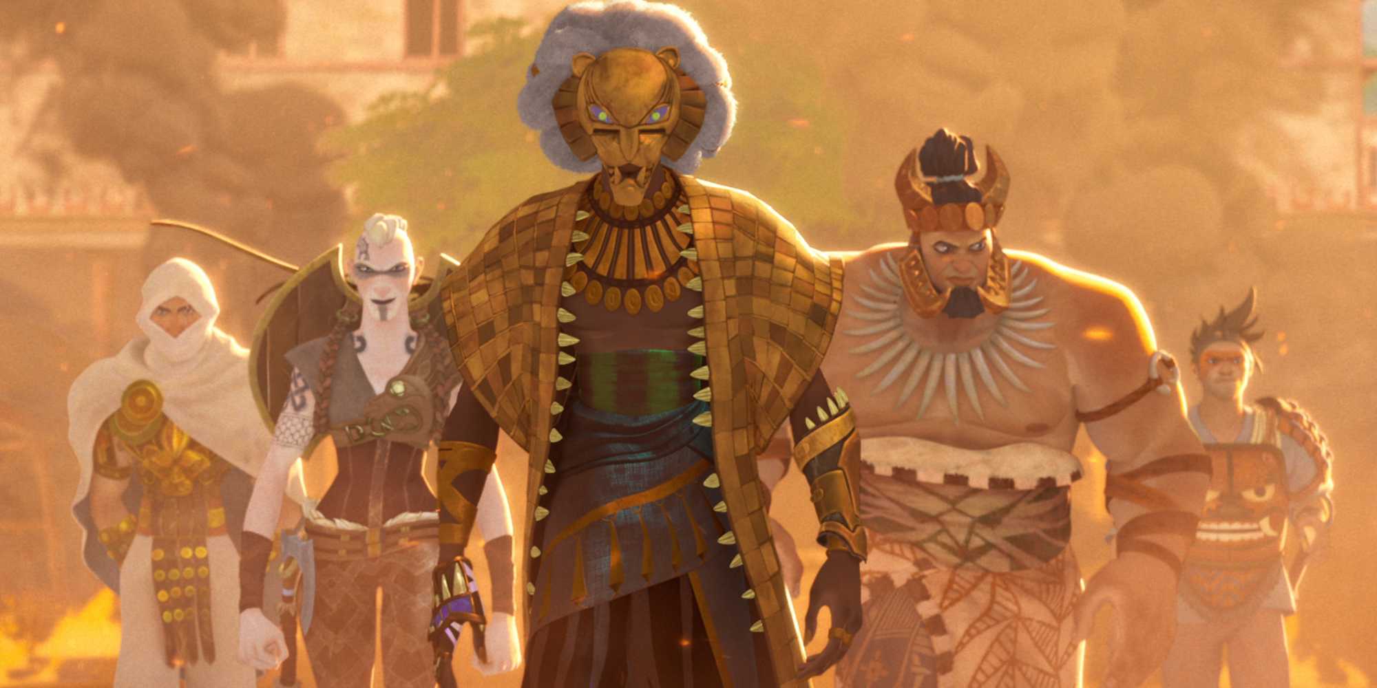 Лев и его подчиненные в "Глазах Ваканды"