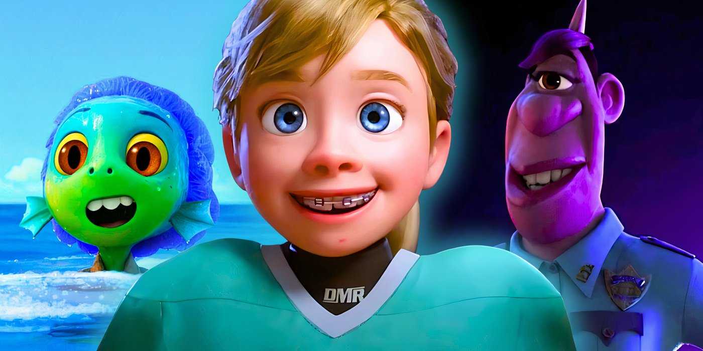 Лука из "Лука", Райли из "Inside Out 2" и Спектор из "Onward"