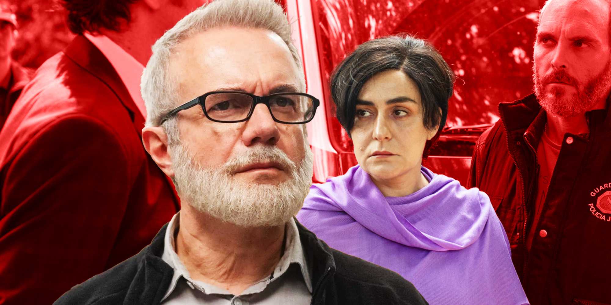 Кандела Пена в роли Розарио Порто и Тристан Ульоа в роли Альфонсо Бастера в фильме "Asunta".