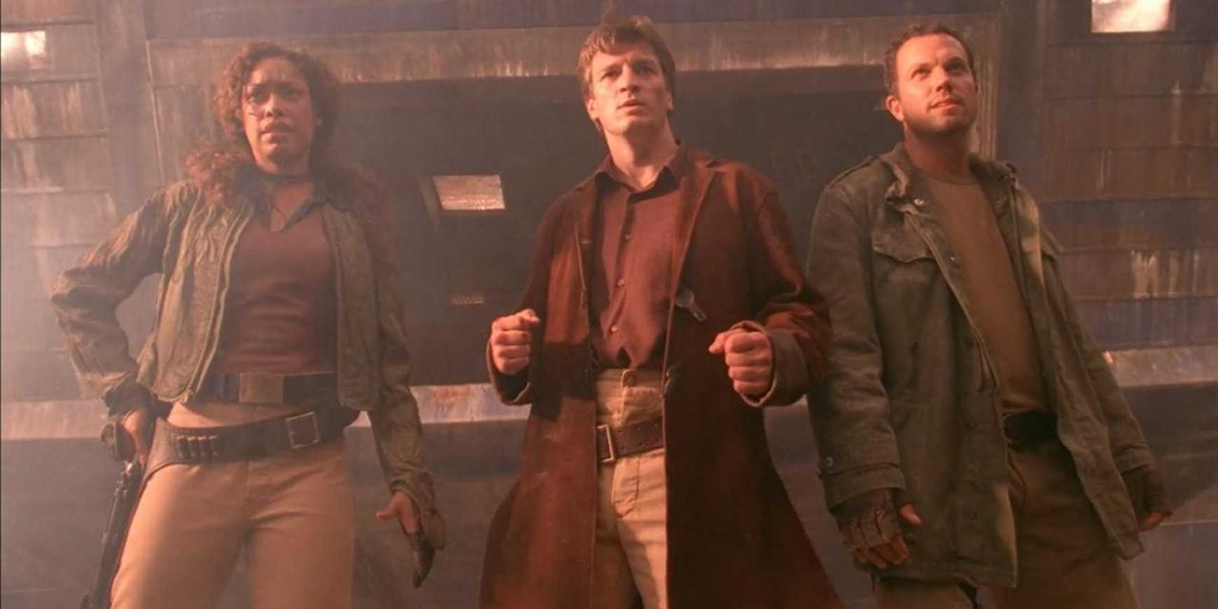 Мал смотрит вверх в *Firefly*