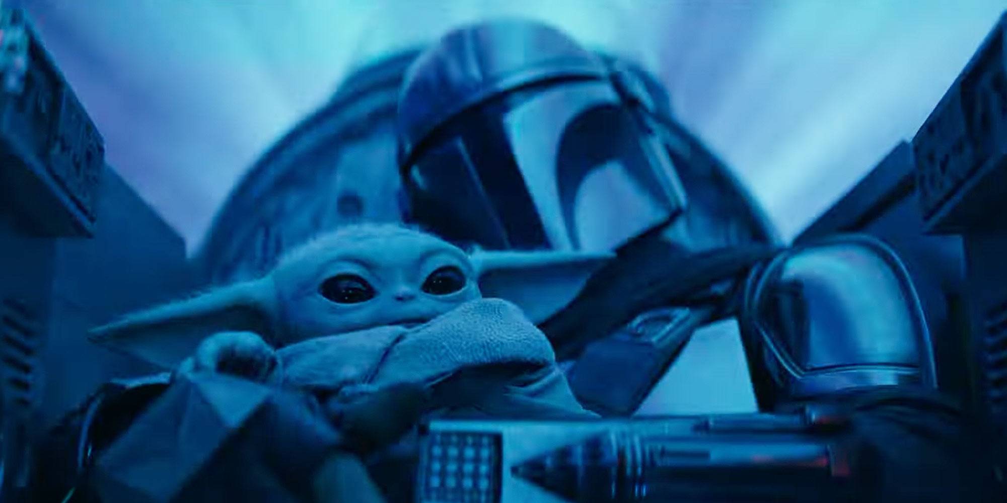 Дин Джарин и Груго отдыхают в звездолете N-1 в 1-й серии 3-го сезона "Мандалора"