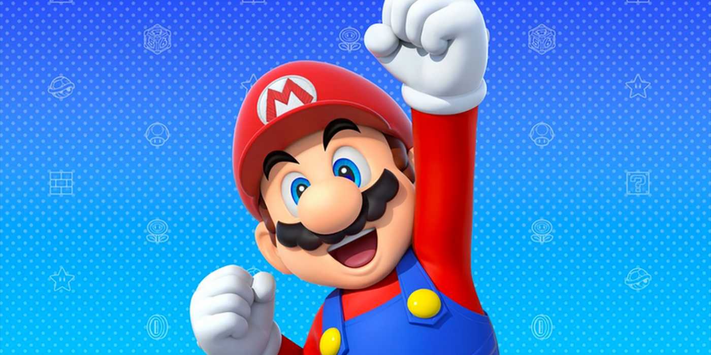 Mario Nintendo happy