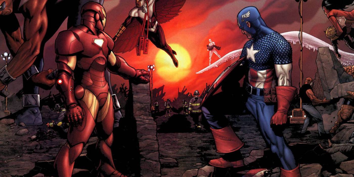 Marvel Civil War Stamford Disaster