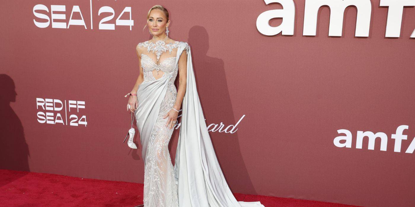 Мэри Фицджеральд из "Selling Sunset" на красной дорожке