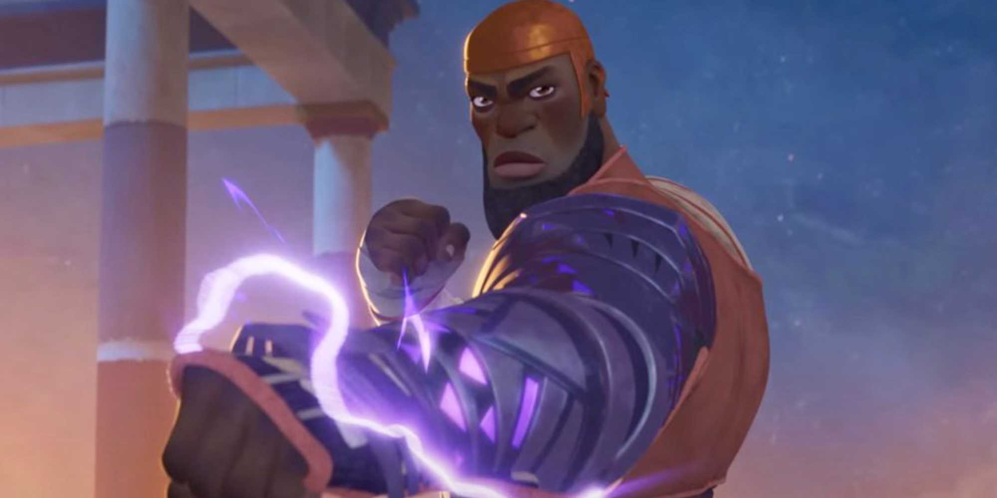 Мемнон сражается с Ахиллом в Глазах Ваканды