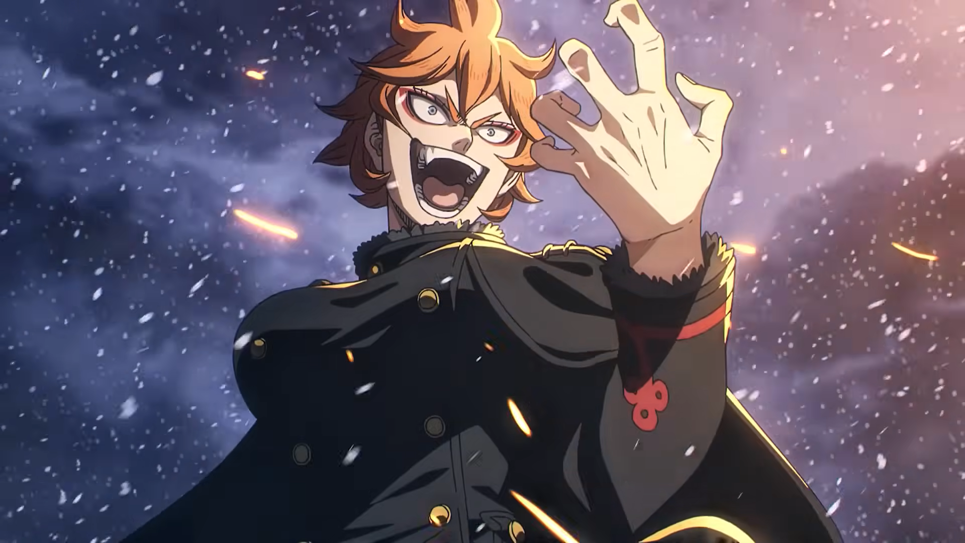 Mereoleona Vermillion, как показано в трейлере Black Clover Season 2