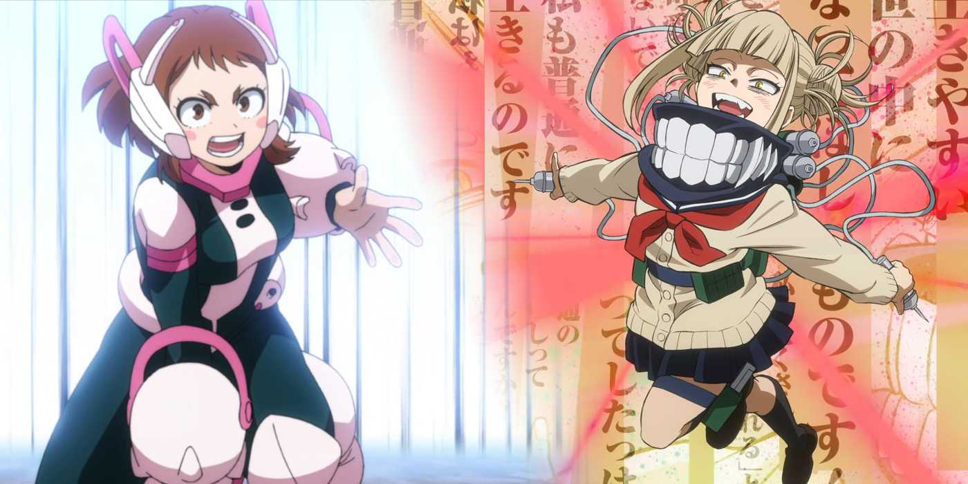 MHA-Ochaco-vs-Toga