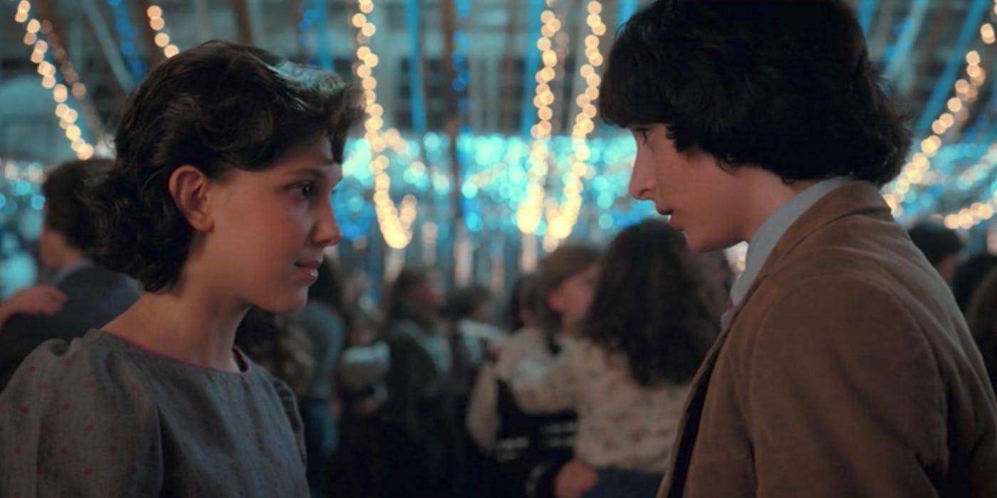 Майк и Эллен в костюмах из "Stranger Things"