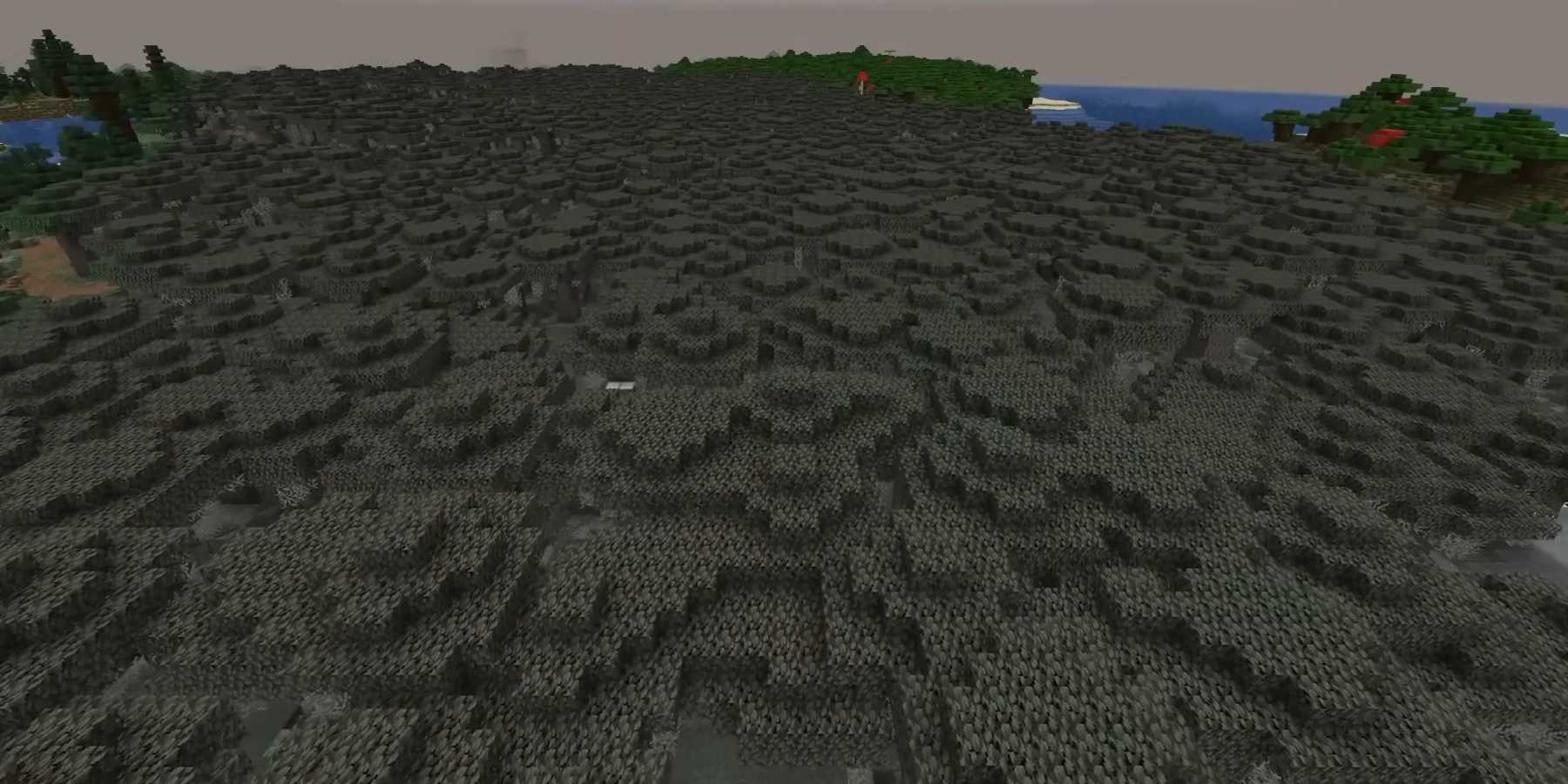 Биом Pale Garden в Minecraft, где можно найти Creaking