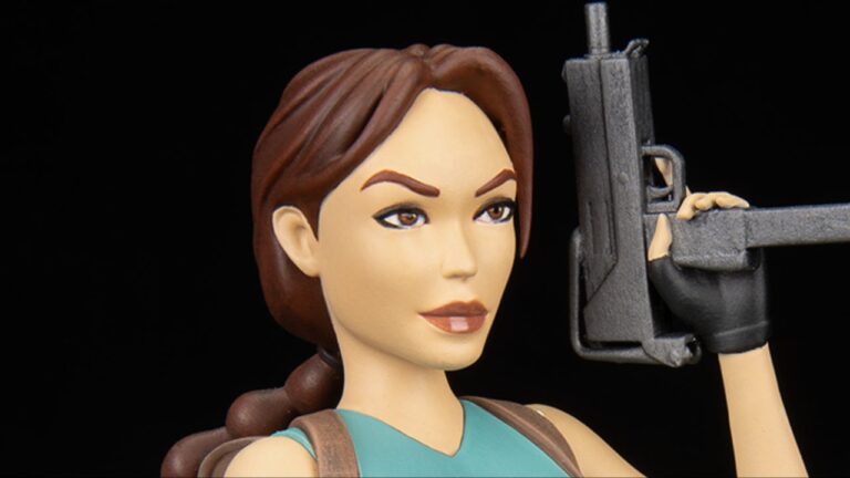 Компания Dark Horse и Crystal Dynamics представляют лимитированную статуэтку Лары Крофт на мотоцикле