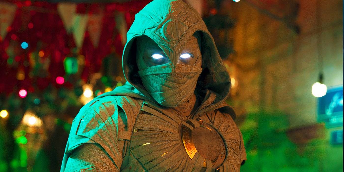 Лунный Рыцарь сражается в Египте в "Лунном Рыцаре"