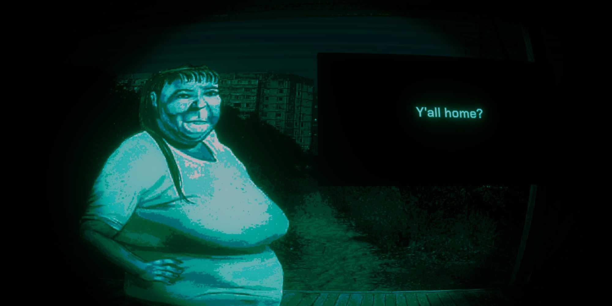 Нет, я не человек, Мать-корова у двери