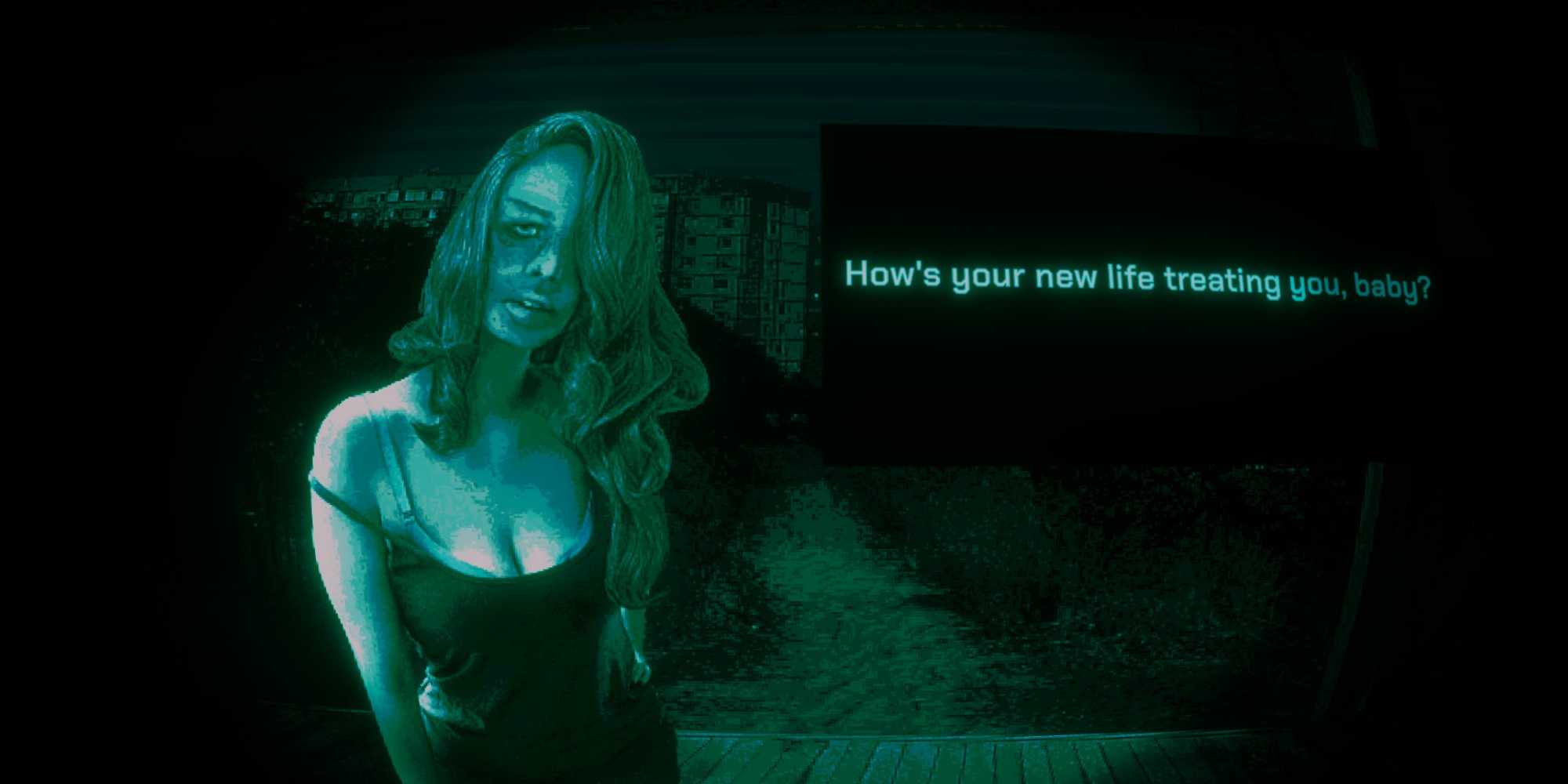 Нет, я не человек, Фатальная Дама, у двери