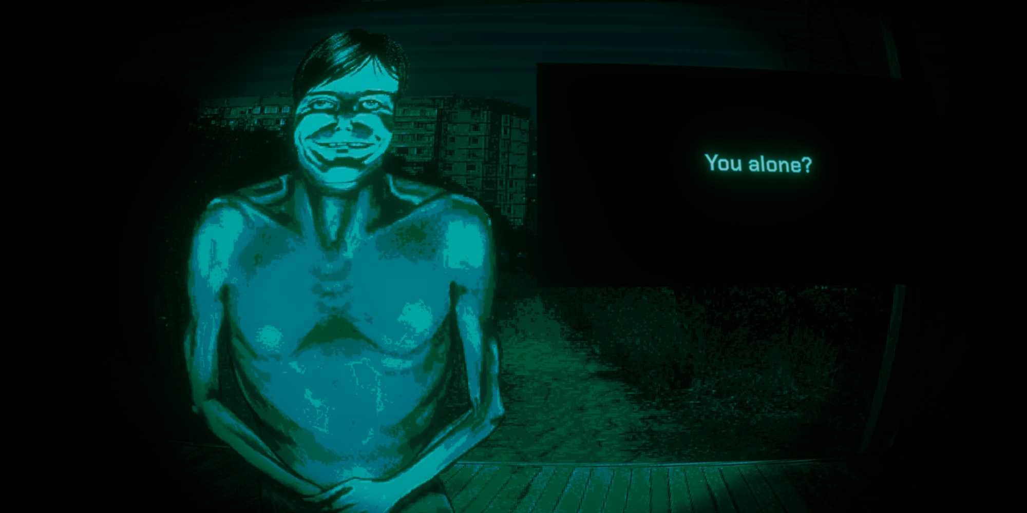 Нет, Я Не Человек, Холодный Посетитель/Супер-Посетитель у двери