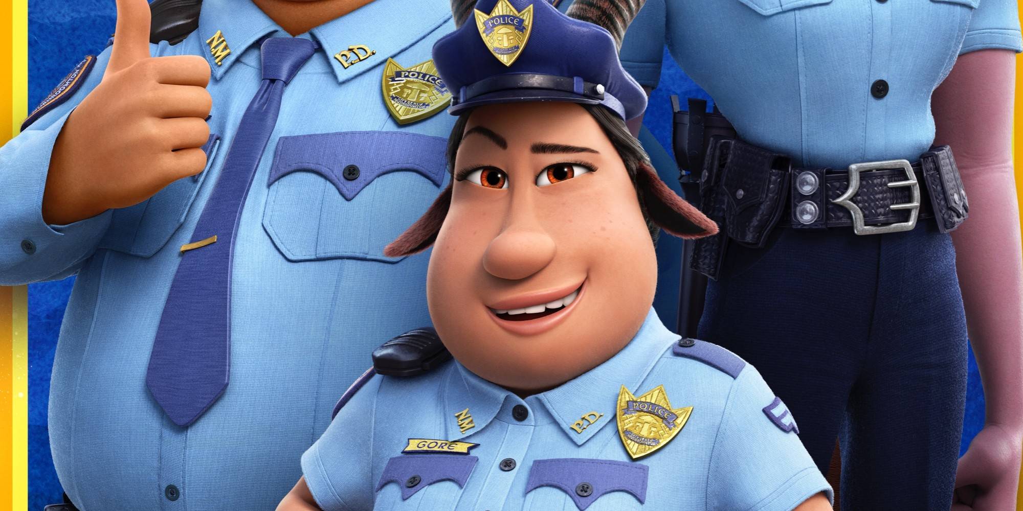 Офицер Гор в "Onward"