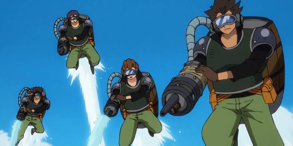 "Straw Hats" парят в воздухе в "One Piece"