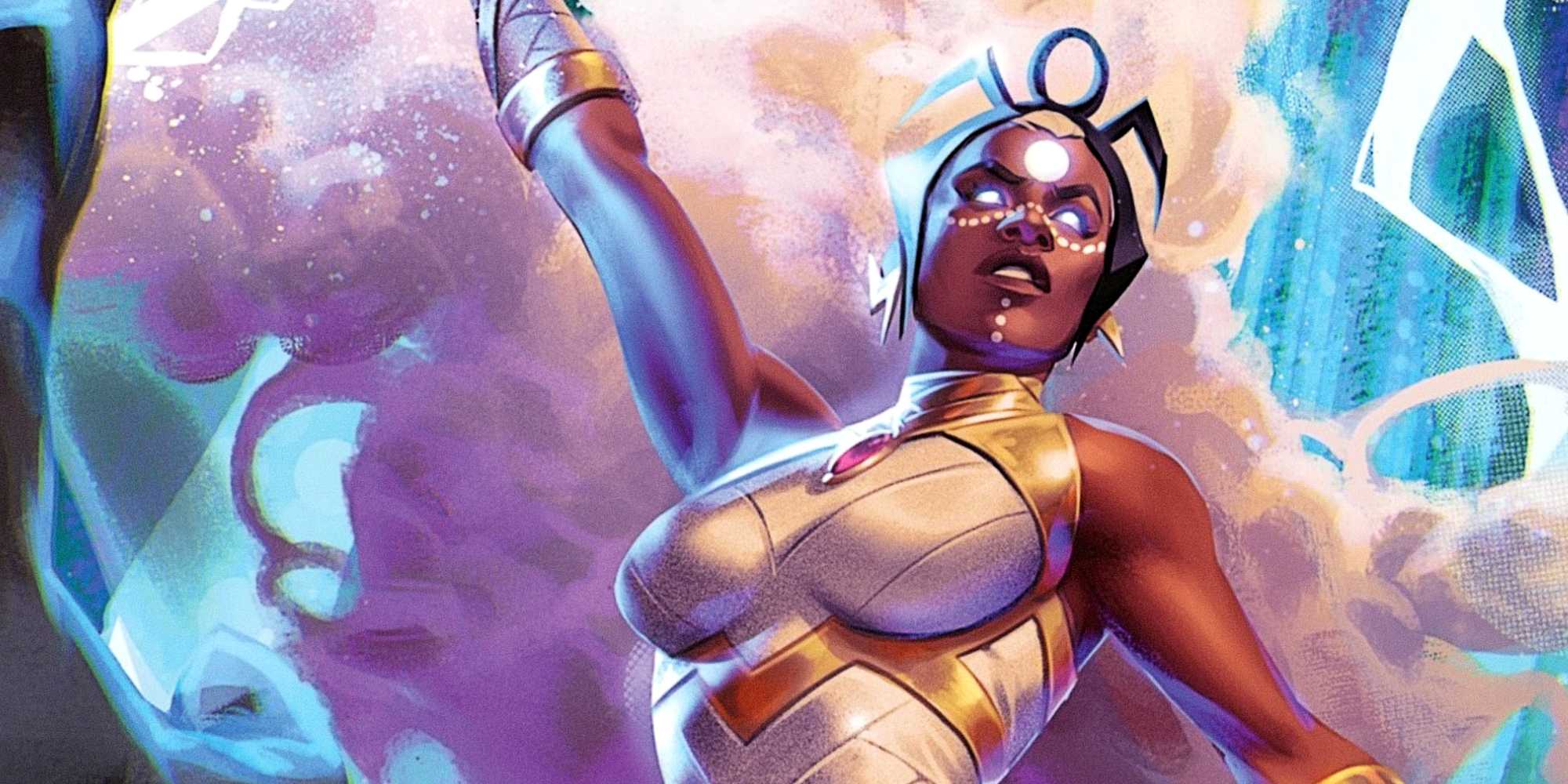 Орорo Мунрой выступает в роли избранного героя Этернити в войне грома Storm