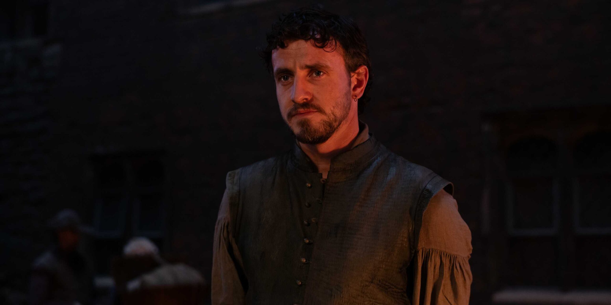 Пол Мескал в роли Шекспира в "Гамнете"