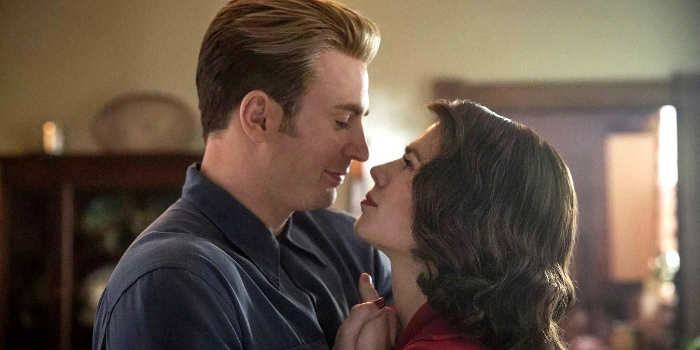 Стив и Пегги танцуют в "Мстители: Финал"