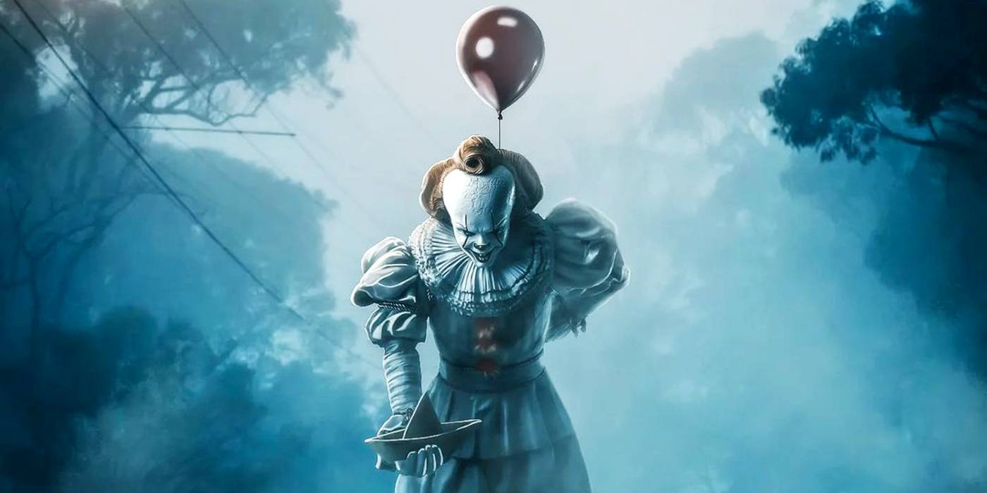 Пеннивайз из IT с Baby Groot из MCU