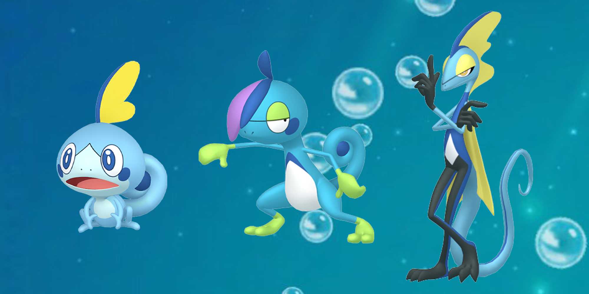 Sobble и его эволюции Drizzile и Inteleon в Pokemon GO