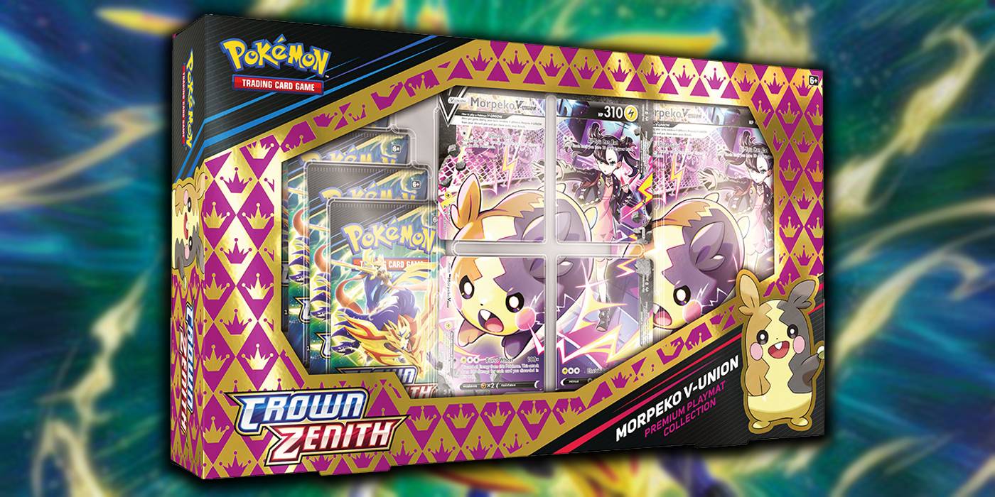 Pokémon TCG Crown Zenith Morpeko V Union Box Screenshot