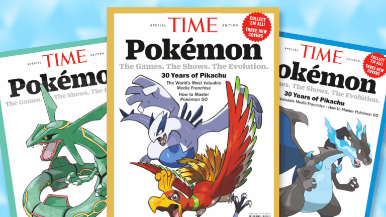 TIME Magazine отмечает 30-летие Pokémon с эксклюзивными обложками и подробным обзором