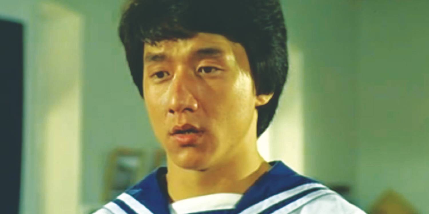 Молодой Джеки Чан в фильме "Проект A" 1983