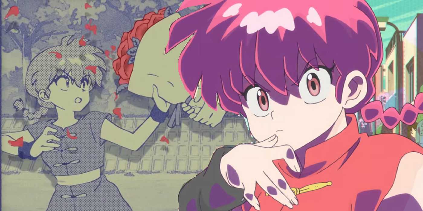 Ranma 1/2 Subtle Mixed Animation Styles