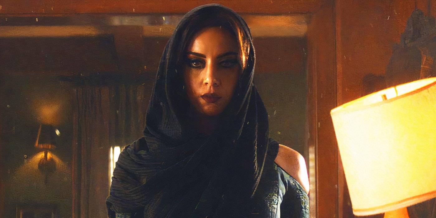 Рио Видаль в доме Агаты Харкнес в эпизоде 1 *Agatha All Along*