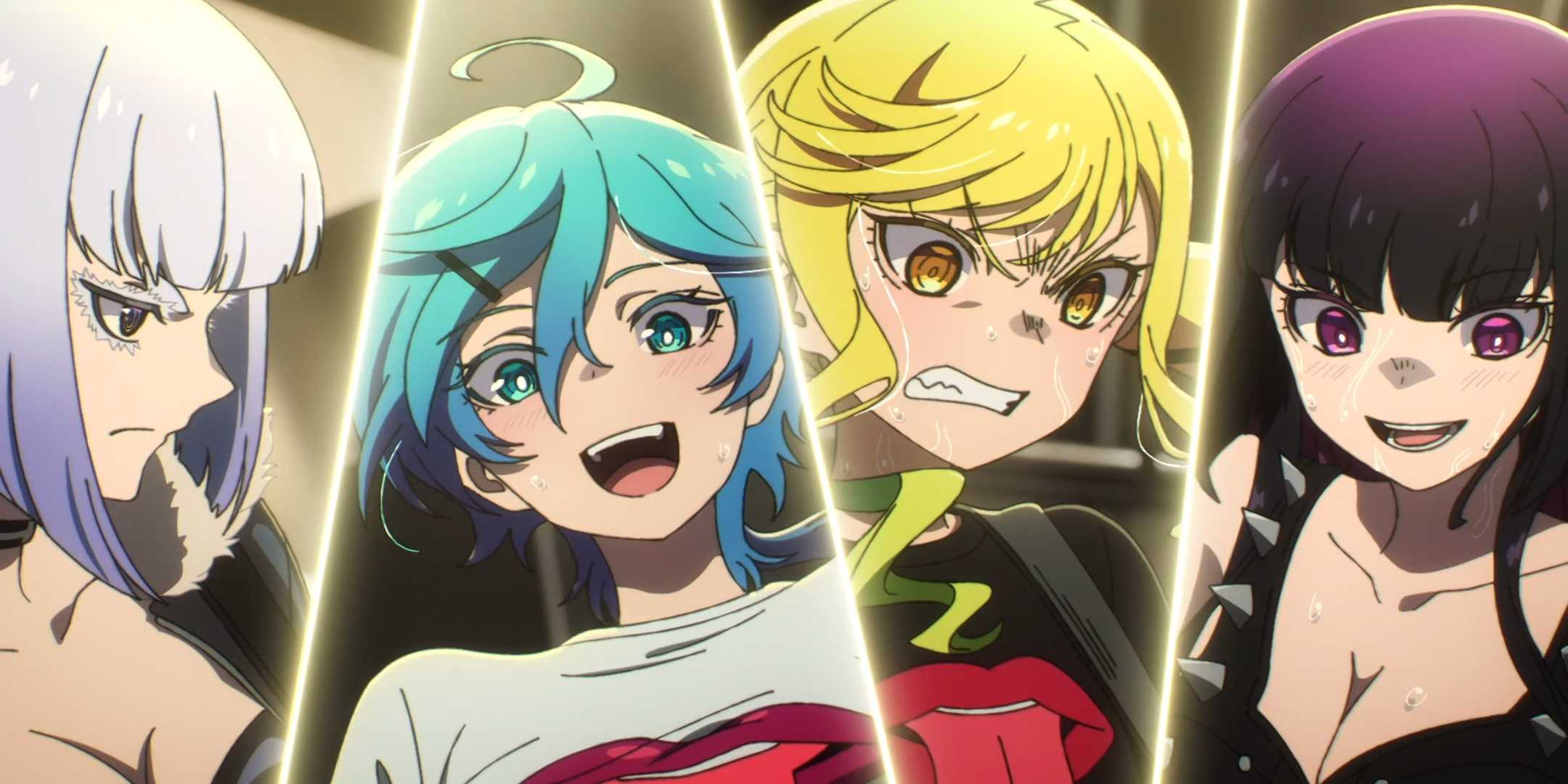 Основной состав аниме Rock Is a Lady's Modesty