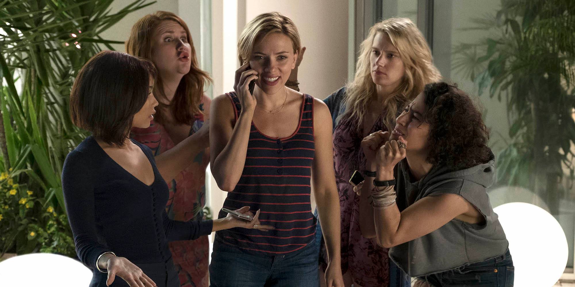 Rough Night Zoe Kravitz Jillian Bell Scarlett Johansson Kate McKinnon Ilana Glazer