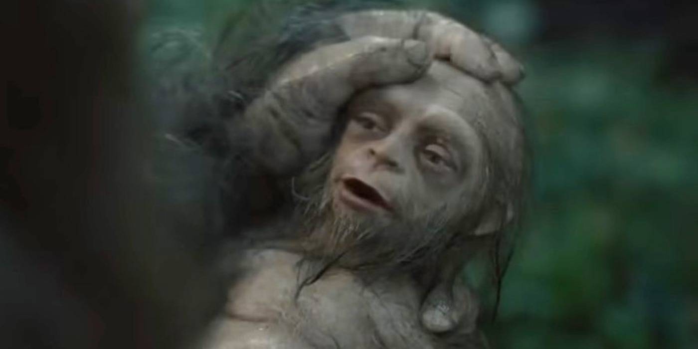 Маленький сасквач, как в фильме "Sasquatch Sunset" (2024)