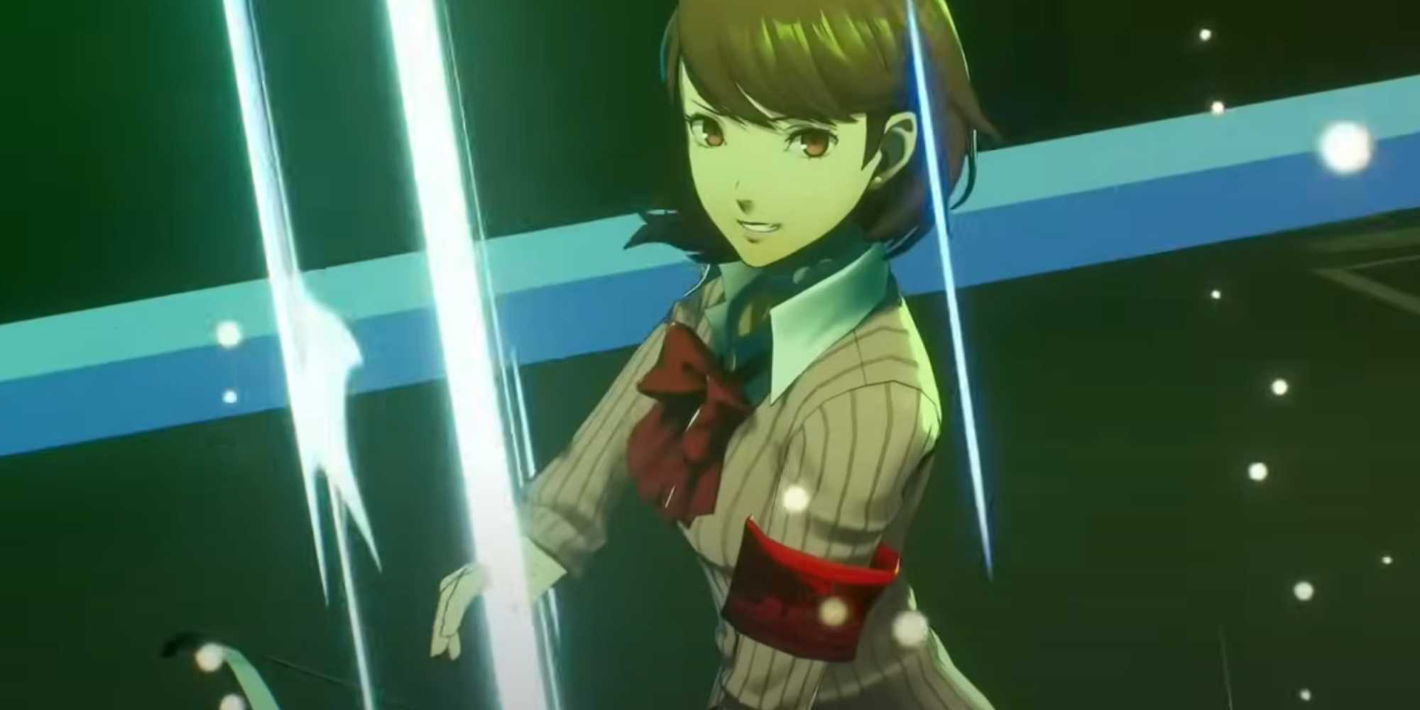 Переход боя на Юкари в Persona 3 Reload.