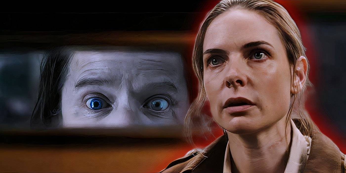 Стивен Зан в роли Соло и Ребекка Фергюсон в роли Джулиет в 2 сезоне "Сайло"