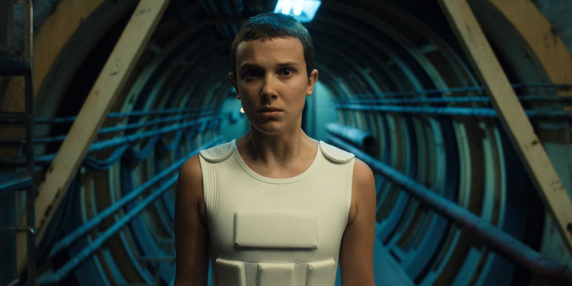 Милли Бобби Браун в роли Эйвен в 4 сезоне "Stranger Things"