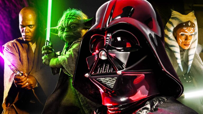 Каждый цвет светового меча Canon в «Звездных войнах» (и их значение)