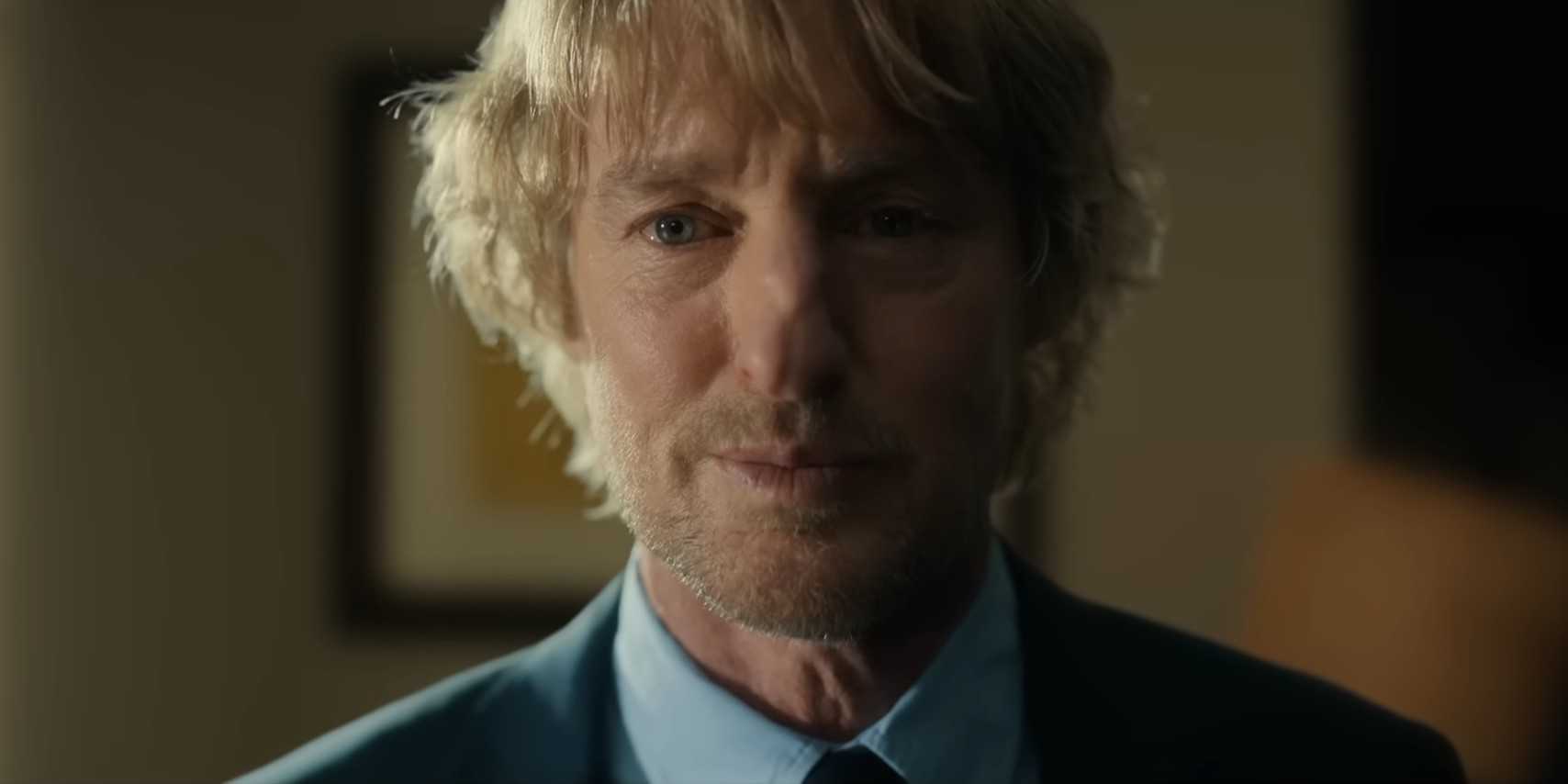 Прайс Кейл (Оуэн Уилсон) со слезами на глазах в трейлере к "Stick"