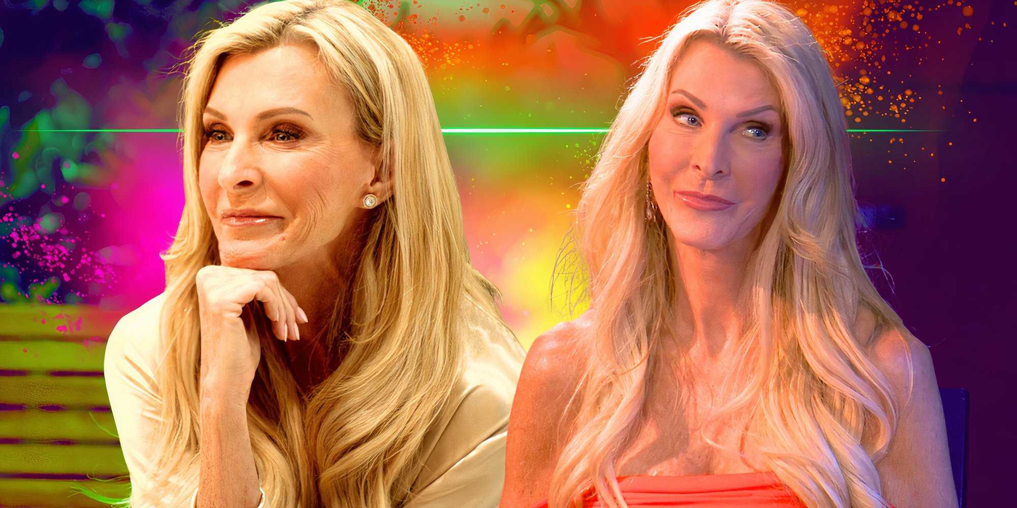 Коллаж с Джоан Вассос из "Золотой Брошенной", выглядящей дерзкой