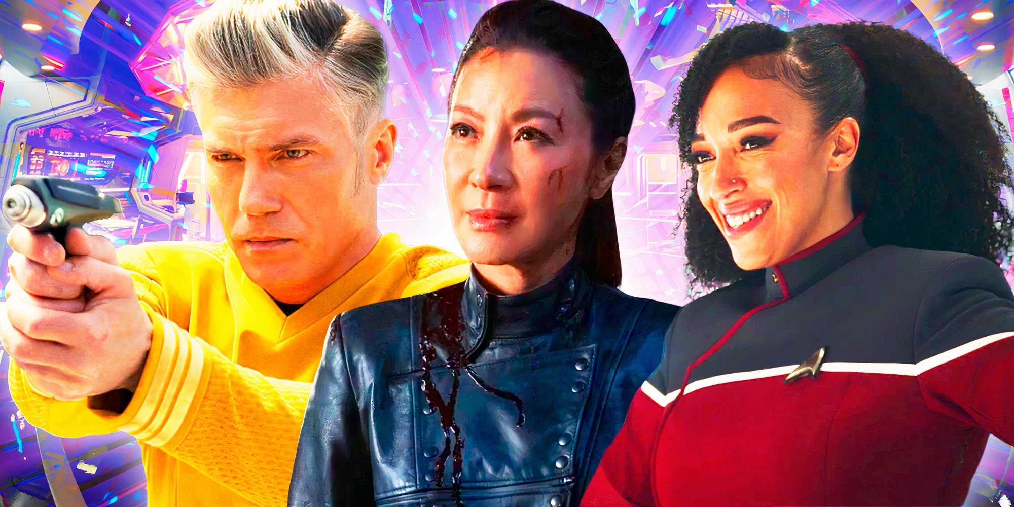 Тауни Ньюсом в роли Маринер, император Георгио в Section 31 и капитан Пик в Strange New Worlds