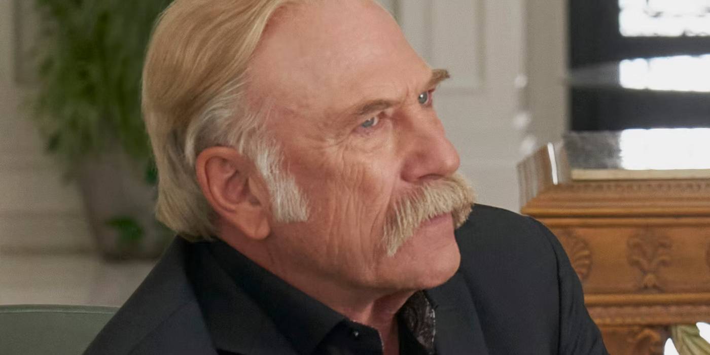 Тед Левин в роли Лендела Стоттлемера в фильме "Последнее дело мистера Монка"