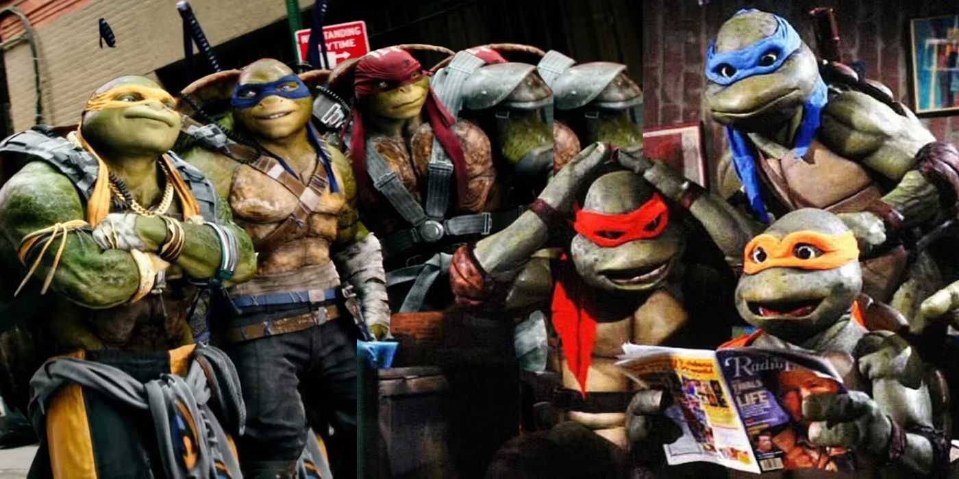 Монтаж "Teenage Mutant Ninja Turtles".